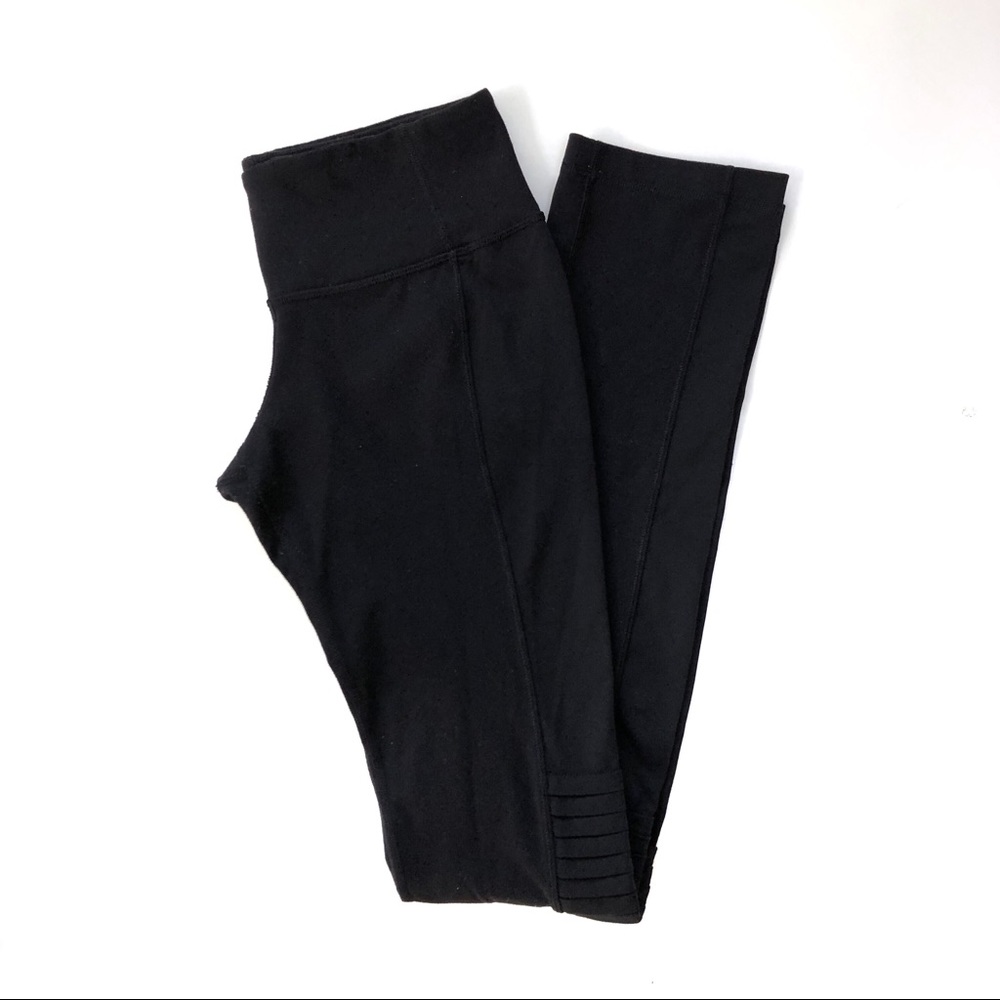 Lululemon black moto leggings